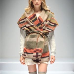 Wilfred free wool wrap vest